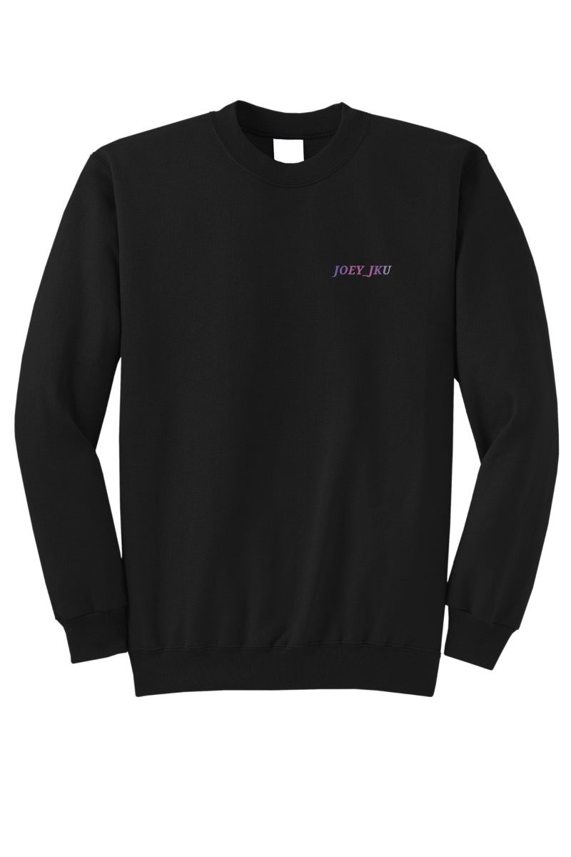 Joey_JKU Synthwave Crewneck Sweatshirt